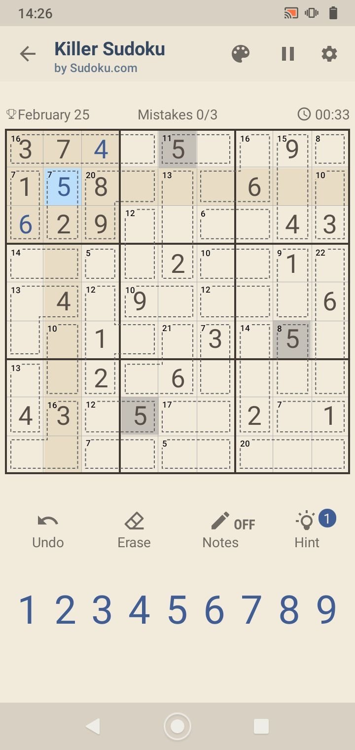 Baixar Killer Sudoku 3.8 Android - Download APK Grátis
